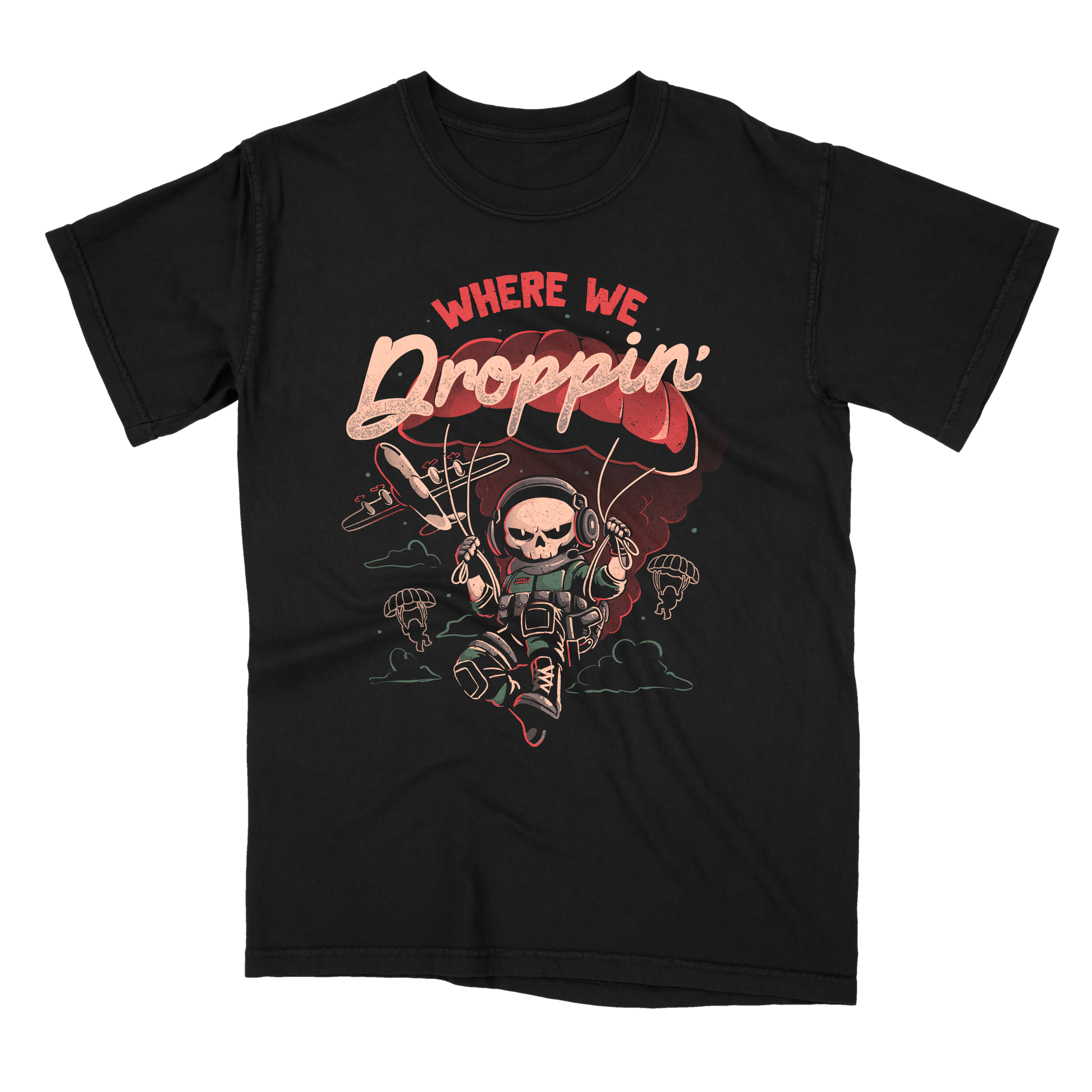"Where We Droppin" Tee
