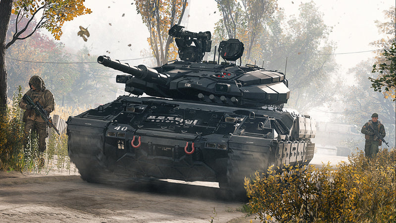 Commander art: the North Korean battle tank
