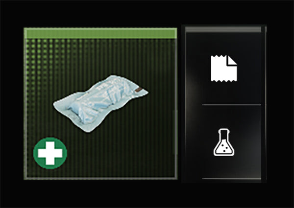 The Bandage recipe in the 3D Printer