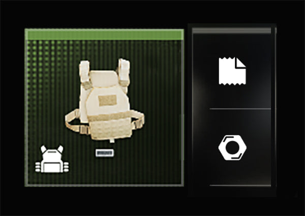 The 1-Plate Armor Vest recipe in the 3D Printer